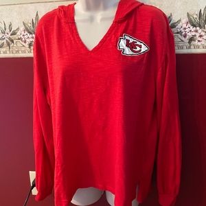 Fanatics KC chiefs hooded top